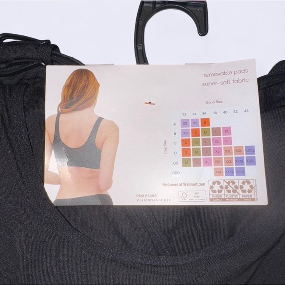 Nursing Bralette 2-Pack by Medela - Black and Tan - Picture 5 of 5